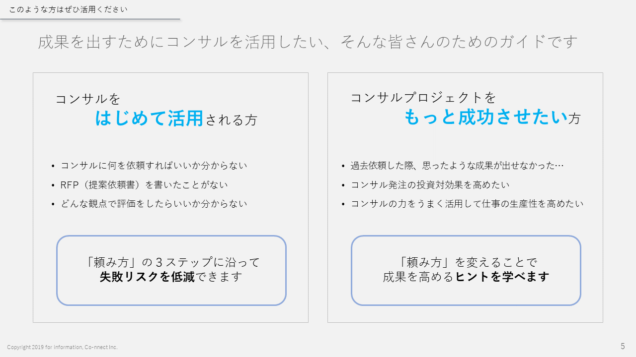 コンサル活用ガイド】成果が変わる12の秘訣とは？｜PROFFIT